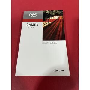 2011 Toyota Camry Owners Manual